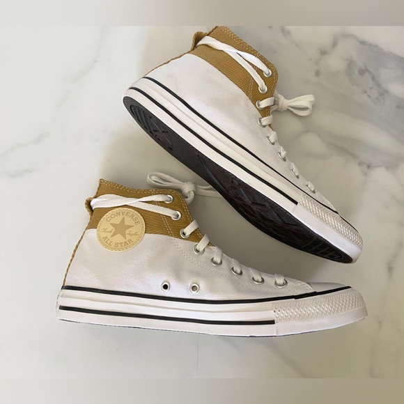 Converse Chuck Taylor All-Star Hi Crafted Patchwork Mens Shoes Size 8 - Picture 5 of 12